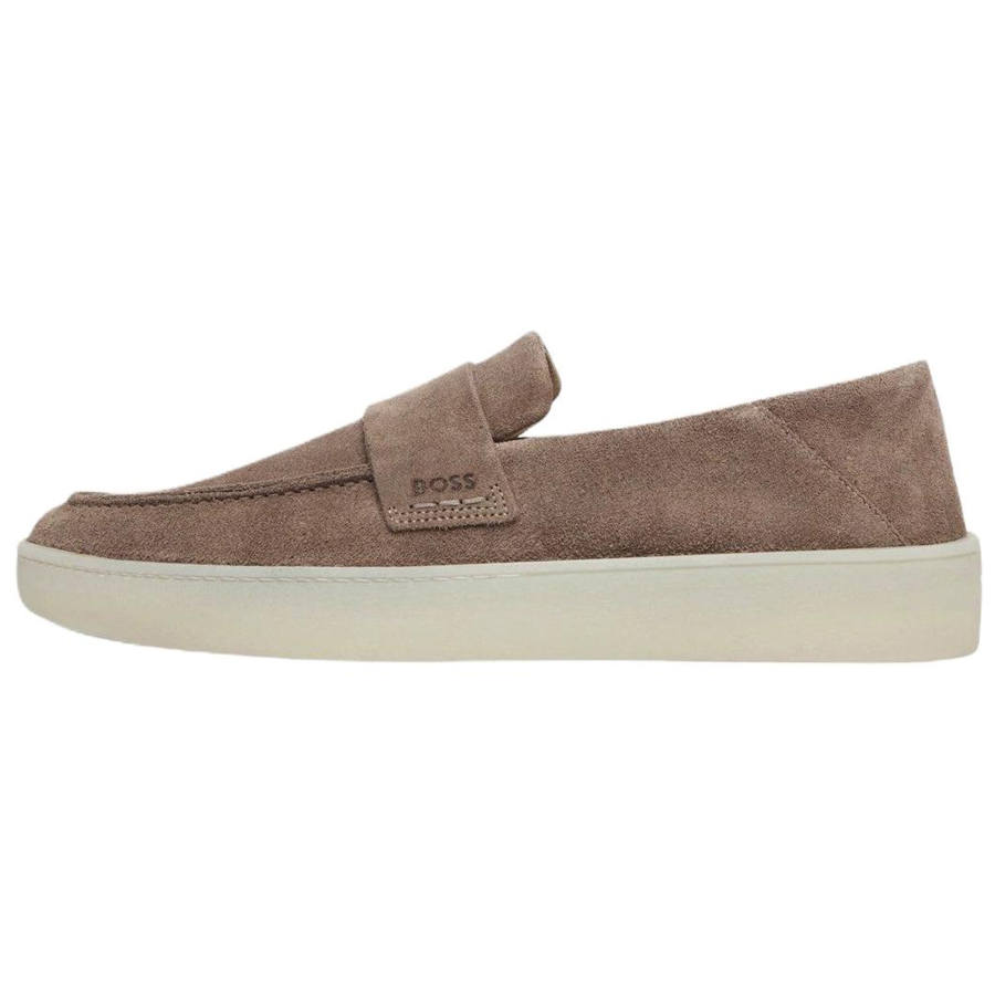 HUGO BOSS Leather Casual Leather Shoes Men's Mink Fur Color