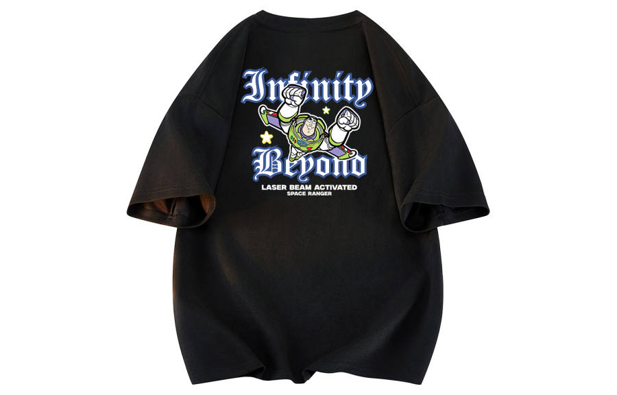 Disney T Shirts Unisex Crew Neck Thin Straight Fit