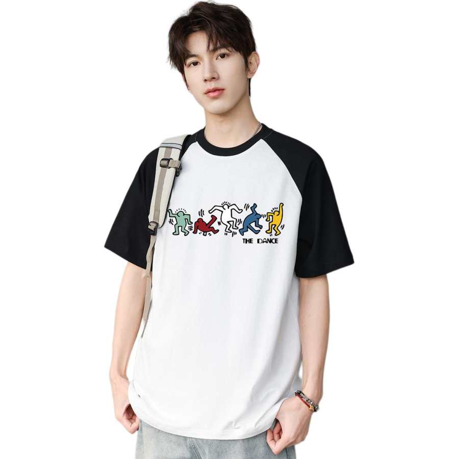 BALENO T Shirts Men's Crew Neck Moderate