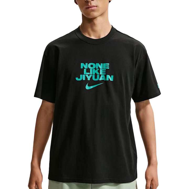 Nike Nike T Shirts Men's Black Crew Neck Moderate