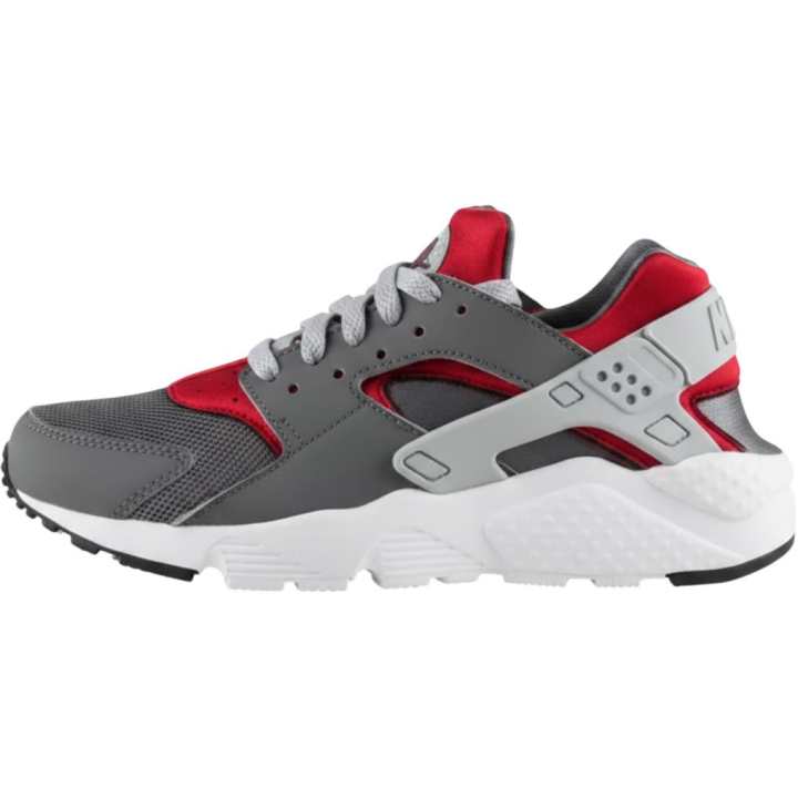Nike Nike Huarache Run Low top Kids' Running Shoes Gray Red Kids'