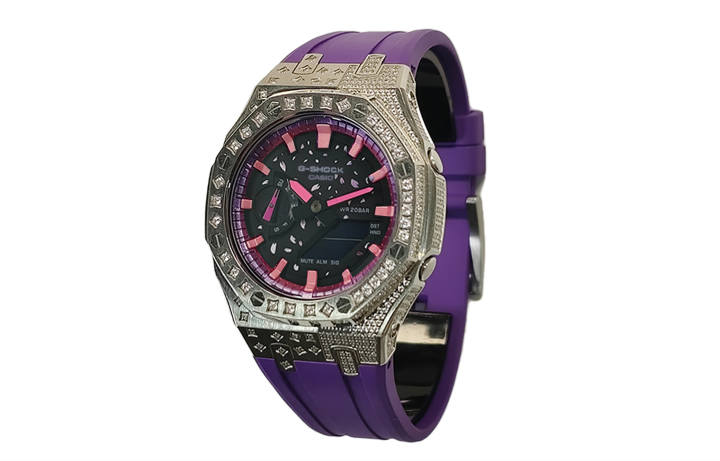 CASIO CASIO Men 44mm Purple Watch
