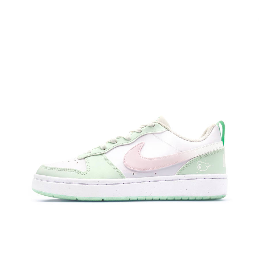 Nike Nike Court Borough Bee Puppy Low top Kids' Skateboarding Shoes Pink Green Teenagers