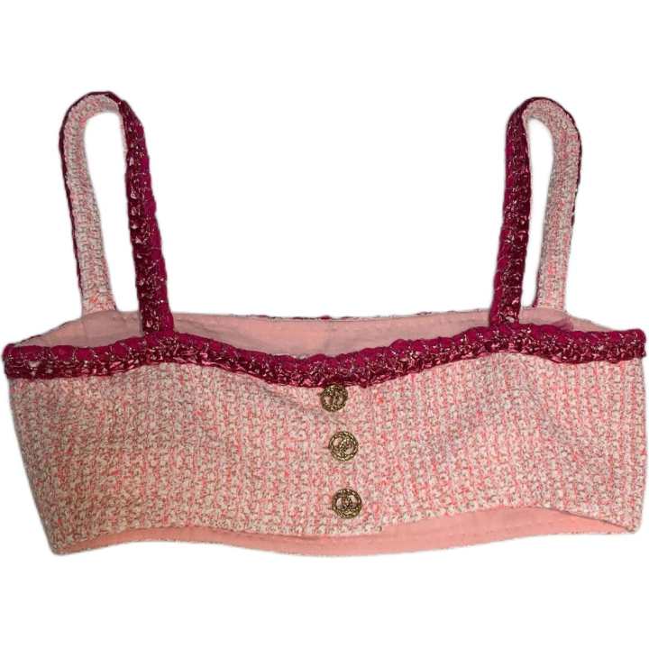 CHANEL CHANEL Camisoles Women's Pink Moderate Other