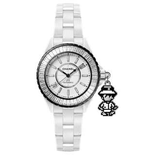 CHANEL COCO GAME Wrist Watches Automatic Mechanical Movement Ceramic Strap 33mm White Dial Women's Watch