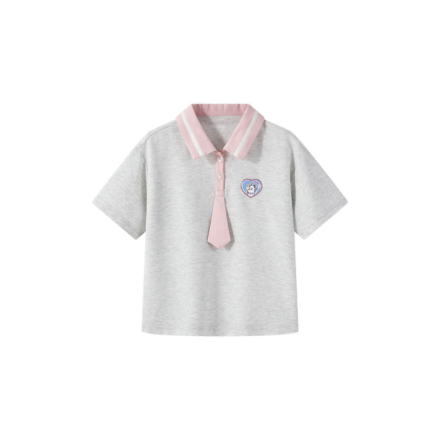 Disney Short Sleeved T Shirt 2026 Summer Gray Kids'