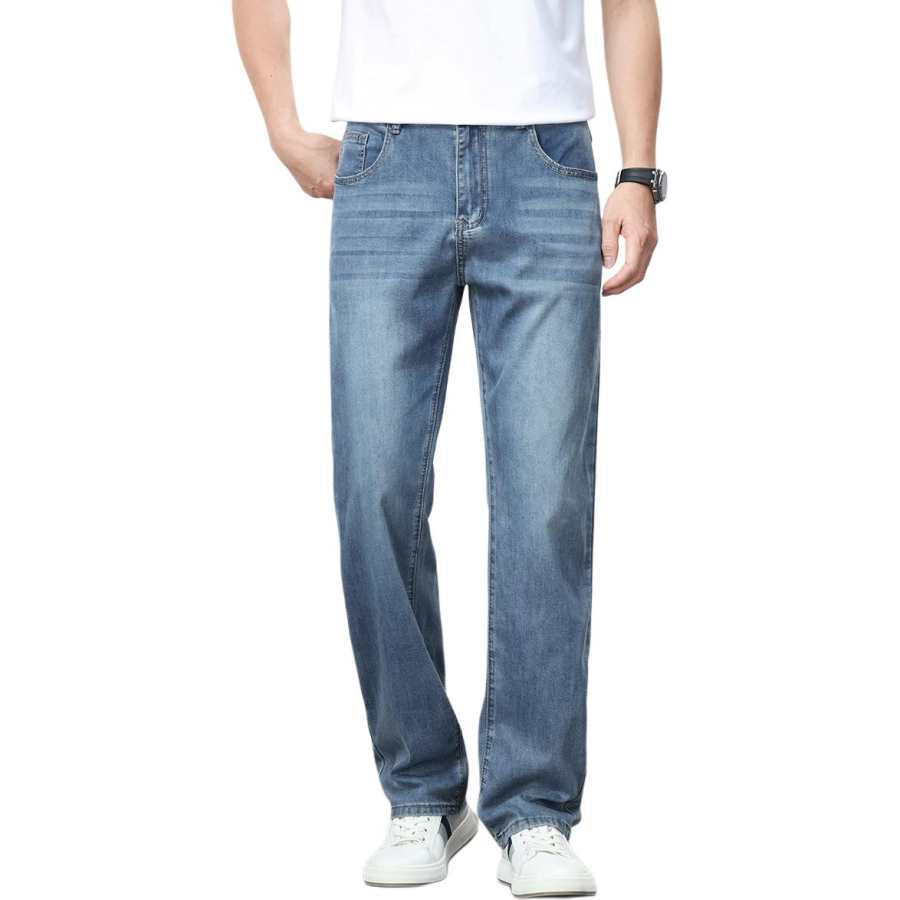 BALENO Jeans Men's Moderate Straight Fit Pants