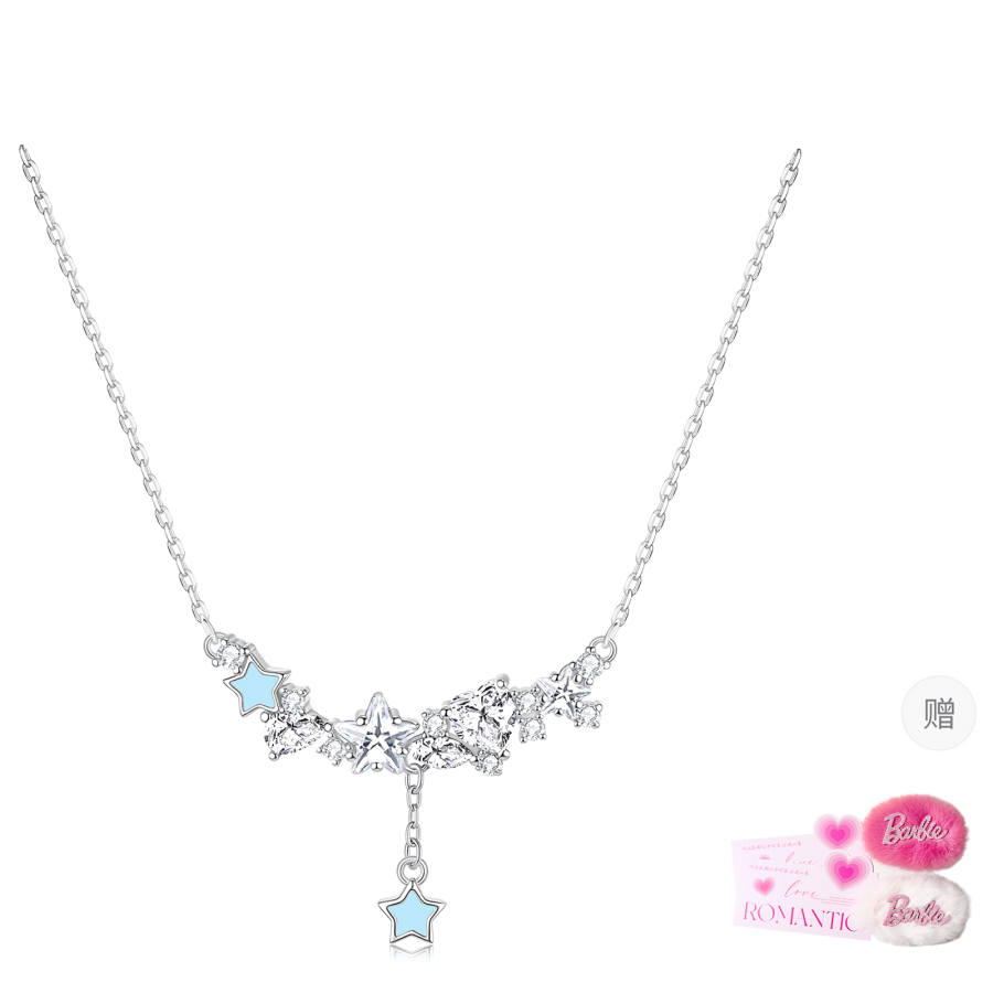 Barbie Swarovski Crystal Necklaces Women's