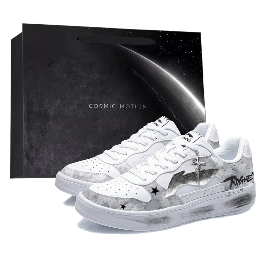 Li-Ning Li Ning Floating Boat Cushioning Coverage Low top Skateboard Shoes Men's