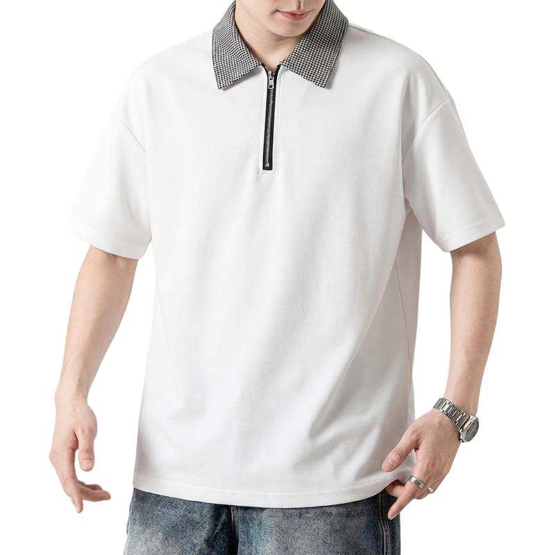 Tonlion Polo Shirts Men's Lapel Moderate