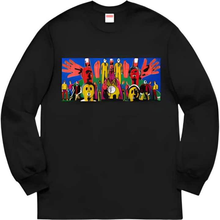 Supreme Supreme Gilbert & George Death After Life L/S Tee