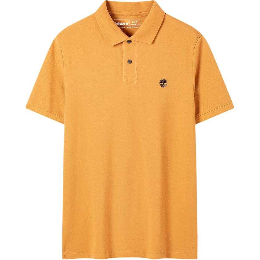 Timberland Polo Shirts Men's P47 Wheat Polo Collar Moderate