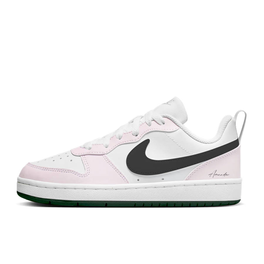 Nike Nike Court Borough Slip Resistant, Abrasion Resistant, Height Increasing Skateboard Shoes Women's Light Pink