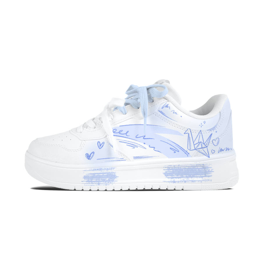 Anta Easy Textile, Synthetic Leather Slip Resistant Cushioning Low top Skateboard Shoes Women's