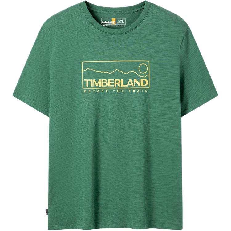 Timberland T Shirts Men's A6X Jasper Crew Neck Moderate