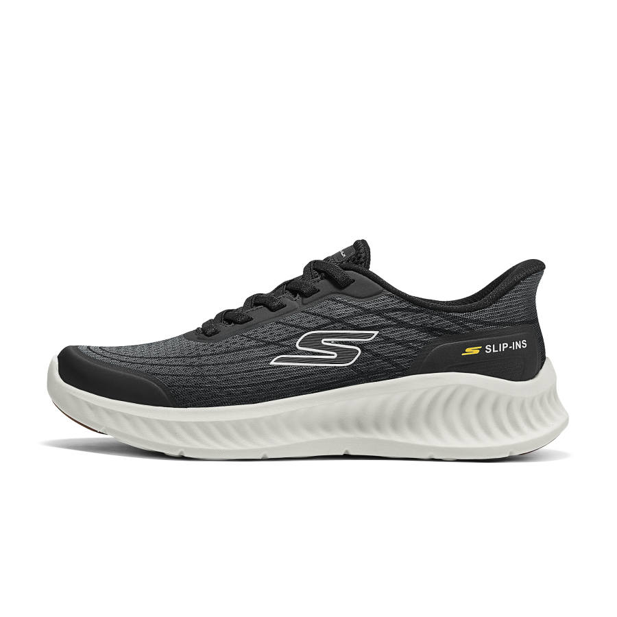 Skechers MEN'S GO WALK Cushioning Slip Resistant Abrasion Resistant Support Low top Walking Shoes Men's Black