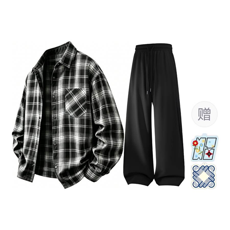 MIIOW MIIOW Shirt Matching Set Unisex