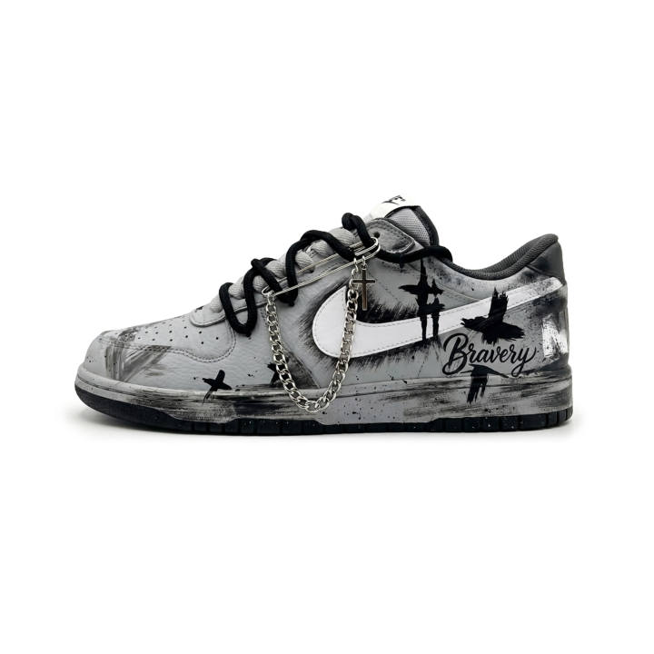 Nike Nike Big Universe Exploration, Cloudy Sky Wasteland Slip Resistant Abrasion Resistant Low top Skateboard Shoes Men's