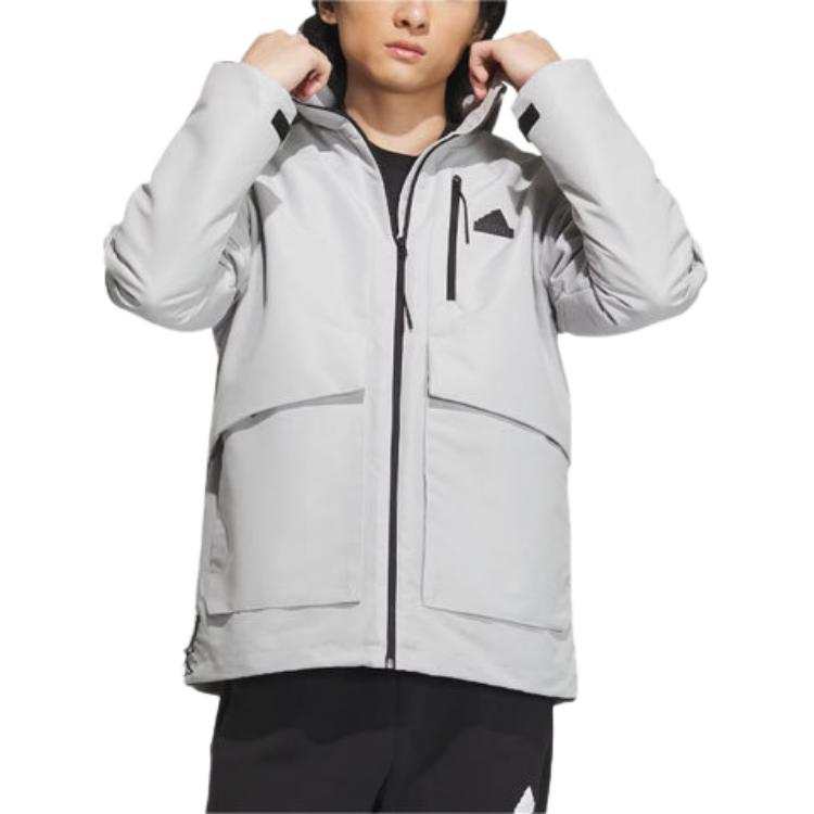 Adidas Adidas CITY ESCAPE Wind.Rdy City Escape Jacket Jackets & Coats Men's Light Gray