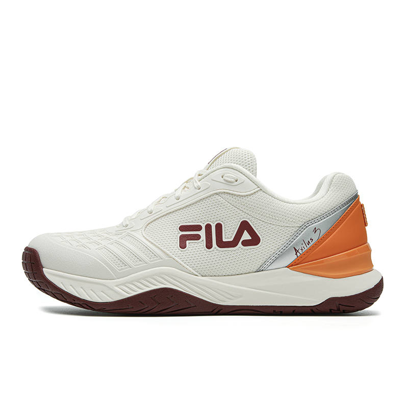 FILA AXILUS 3 Low top Tennis Shoes Women's White Red Orange