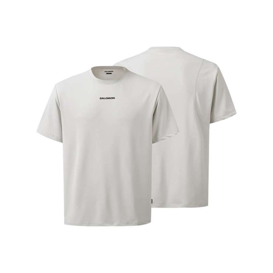 SALOMON T Shirt Men's Light Gray