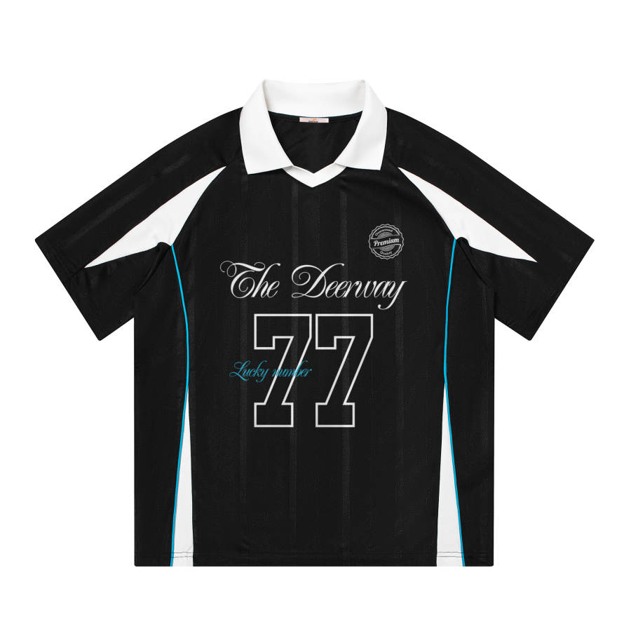 DEERWAY Polo Shirts Unisex Polo Collar Moderate Straight Fit