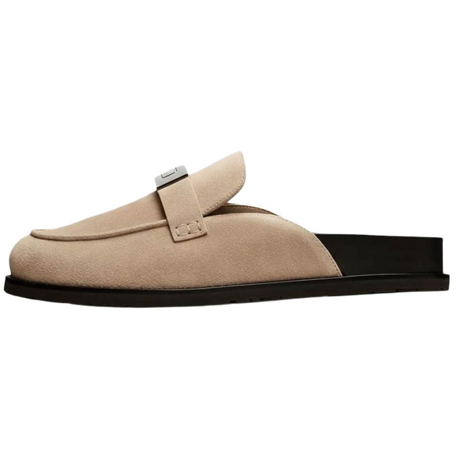 TORY BURCH TORY BURCH No Special Function Closed Toe Slippers Women's Brown