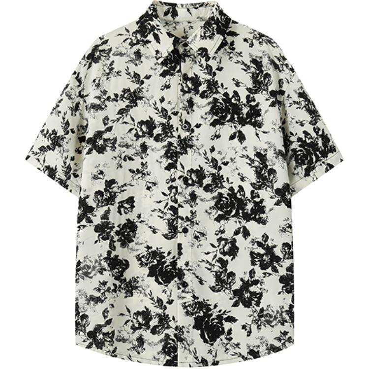 Sugarfunk Sugarfunk Shirts Men's Lapel Moderate Shirt