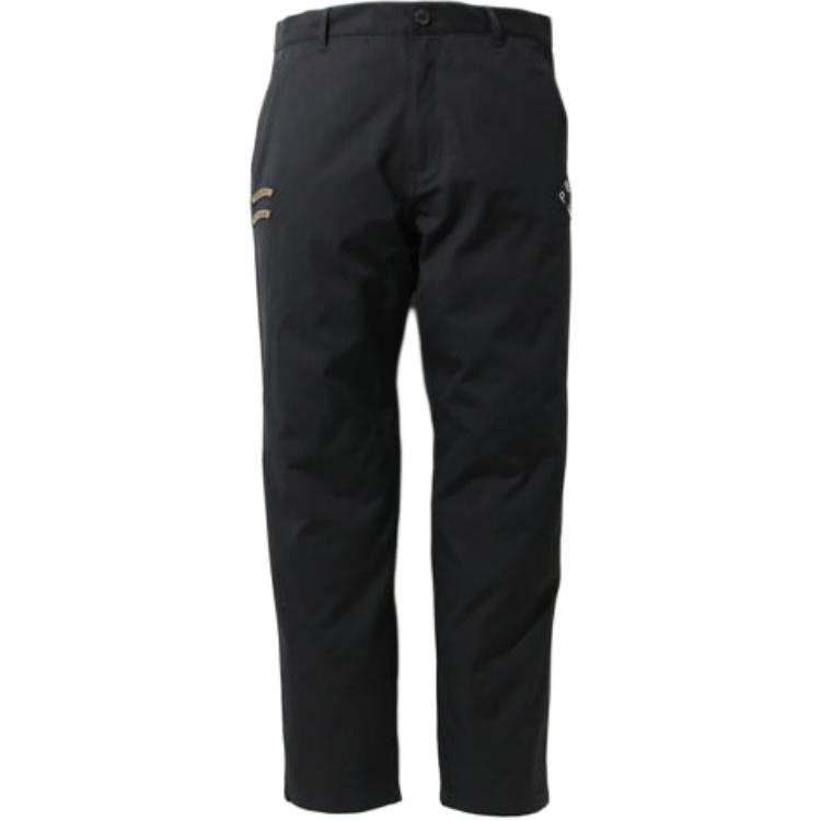A BATHING APE Head Series Casual Pants Men's Black