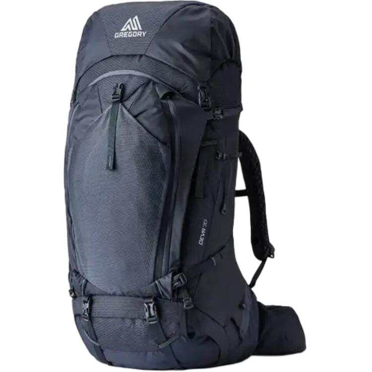 GREGORY 70L Outdoor Bags Recycled Nylon Navy Blue Women's