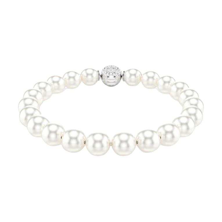 Swarovski Matrix Bracelets Unisex White