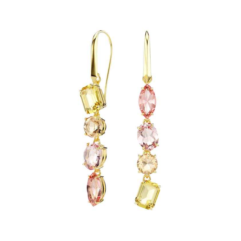 Swarovski Gema Earrings Women's Gold