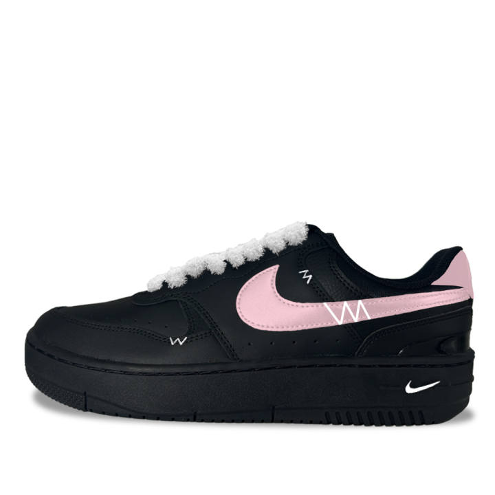 Nike Nike Gamma Force Spade Pink Mist Synthetic Leather Low top Skateboard Shoes Women's Black