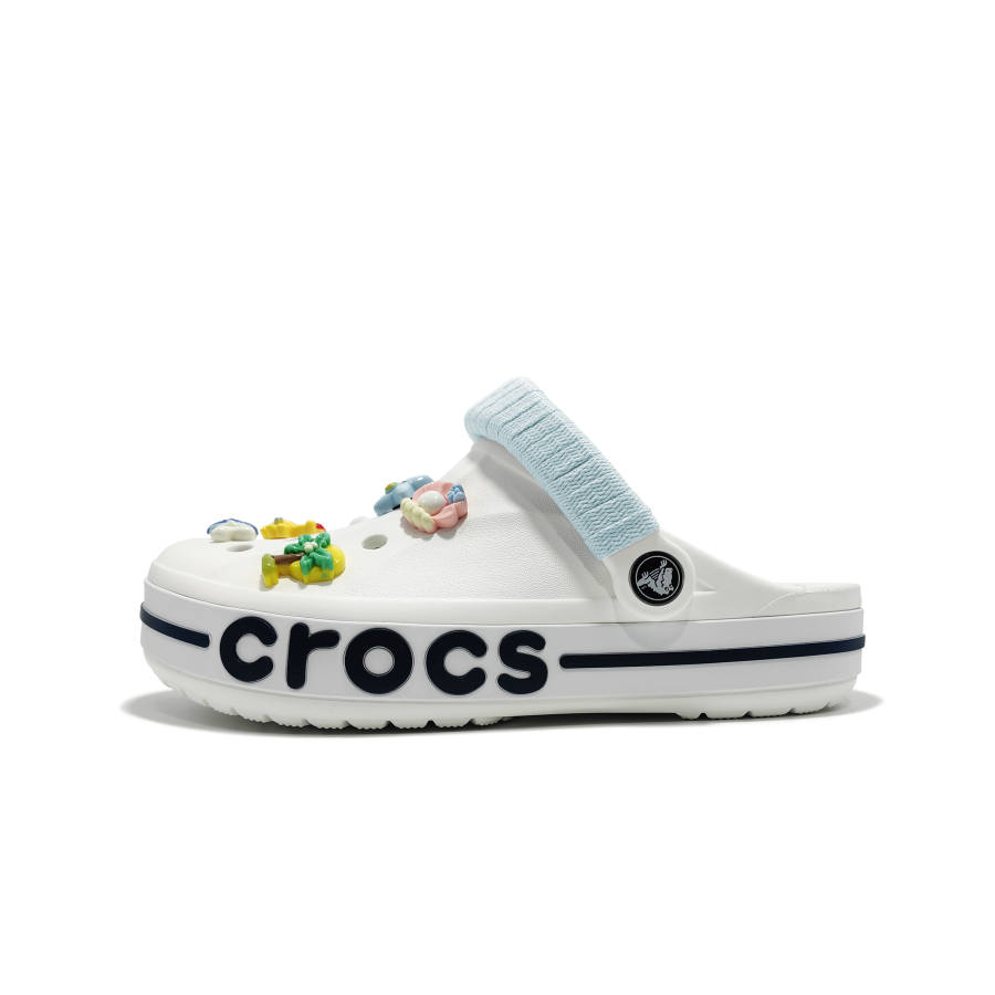 Crocs Bayaband HAIDIXIAOZONGDUI EVA Clogs Unisex White Blue