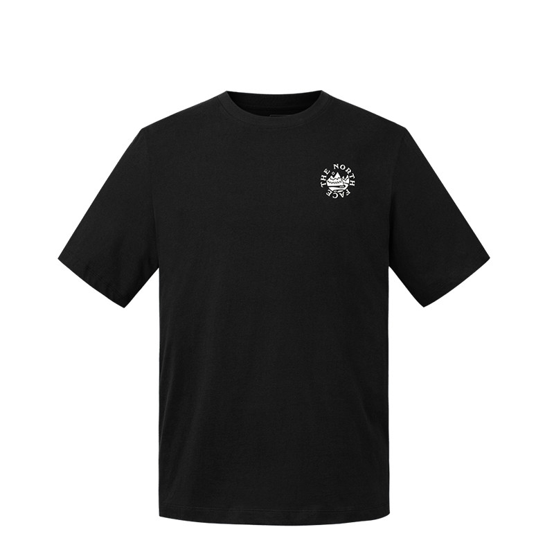 THE NORTH FACE T Shirts Unisex Cosmic Black/JK3 Crew Neck Moderate