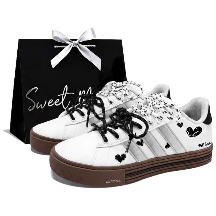 Adidas Adidas Daily 4.0 Half Hearted Confession, Shopping Bag Abrasion Resistant Height Increasing Low top Skateboard Shoes