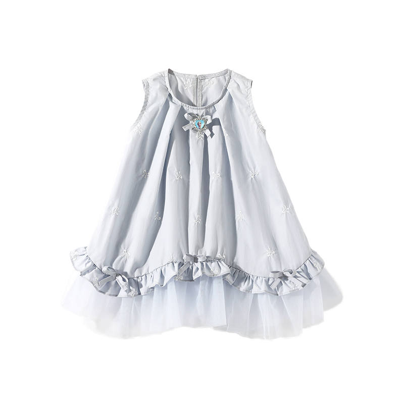 Disney Dress 2026 Summer Light Blue Kids'