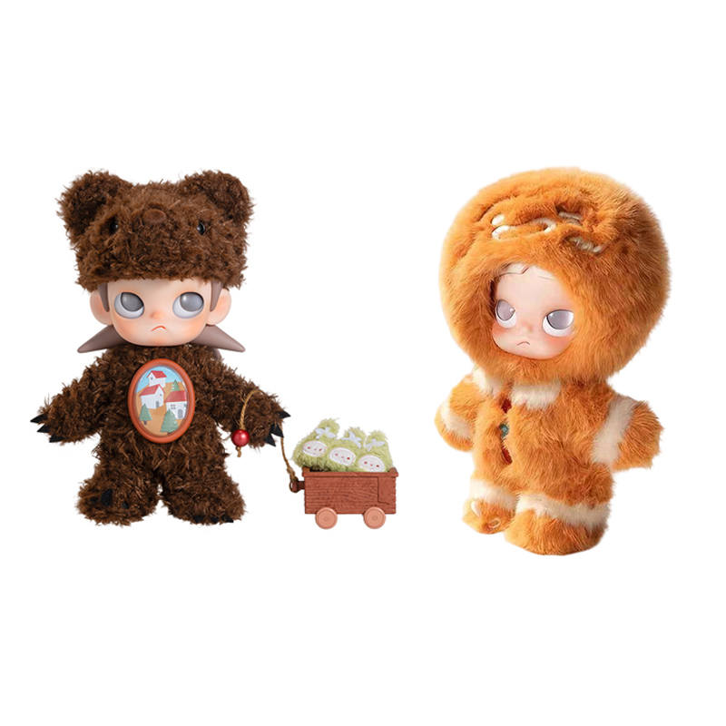 POP MART Zsiga Combination, The Place Of Aspiration+Gingerbread Man Set Of 2 Trendy Figures