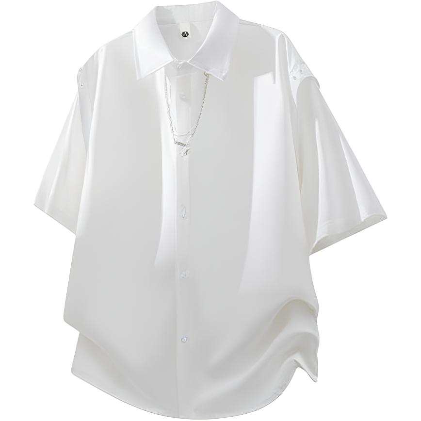GWAF Shirts Unisex Lapel Moderate Shirt