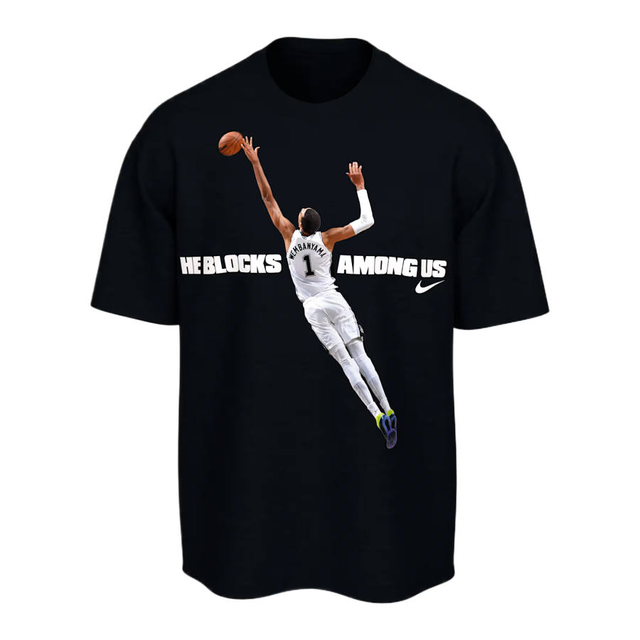 Nike Nike Victor Wembanyama San Antonio Spurs 2026 Nba Defensive Player of the Year Men's Nike Nba Basketball T-Shirt