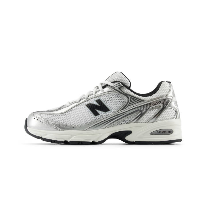 New Balance New Balance NB 509 Casual Shoes Unisex White/Silver