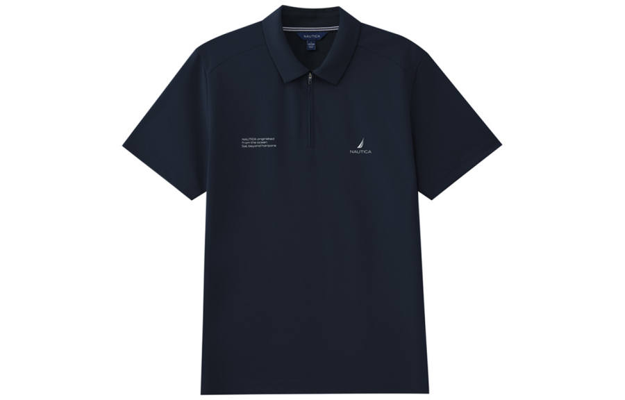 NAUTICA Polo Shirts Men's Lapel Moderate Straight Fit