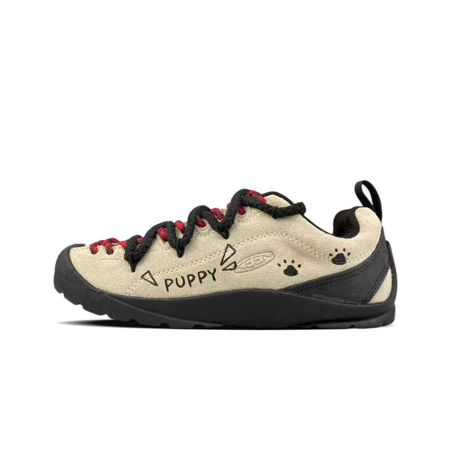 Keen Jasper BNK Light Brown Houndstooth Mountaineering & Hiking Shoes Women's Beige Brown