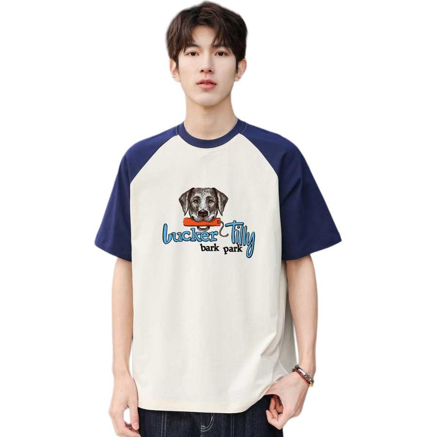 BALENO T Shirts Men's Crew Neck Moderate