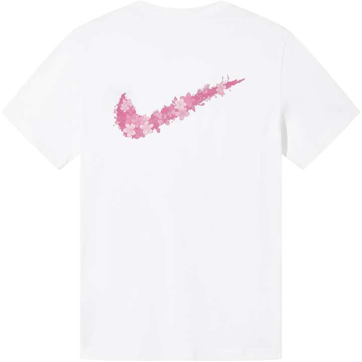 Nike Nike Sportswear T Shirts Unisex White Crew Neck Thin Straight Fit