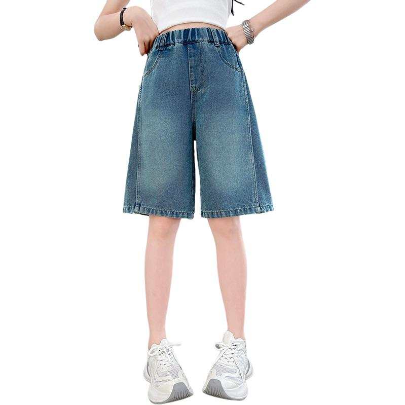 PLANDOO Kids Jeans Thin Non Stretch Cooling