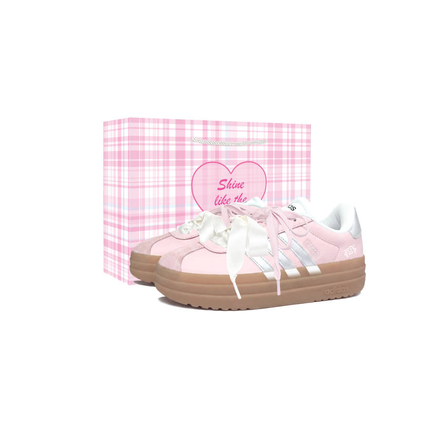 Adidas Adidas VL Court Bold Butter Roll Abrasion Resistant, Balanced, Lightweight, And Breathable Low top Skateboard Shoes