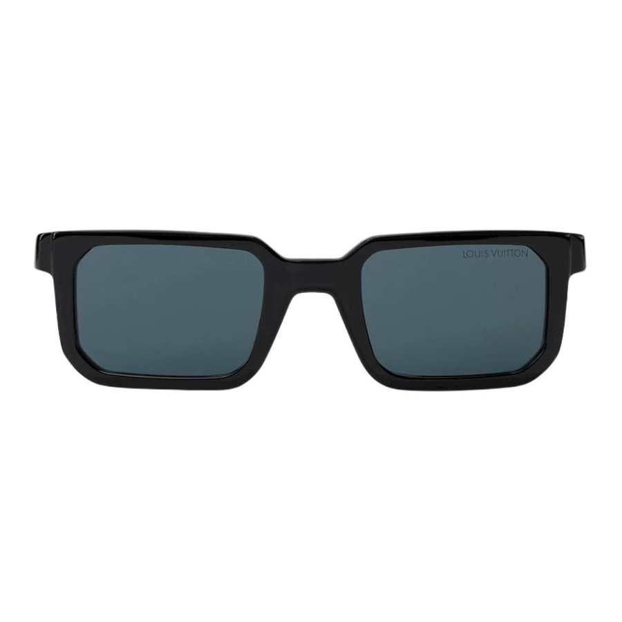 LOUIS VUITTON LOUIS VUITTON Acetate Square Sunglasses Men's Black