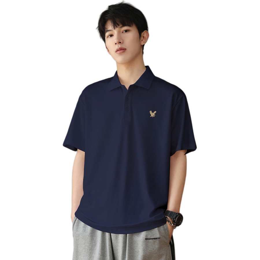BALENO T Shirts Men's Polo Collar Moderate