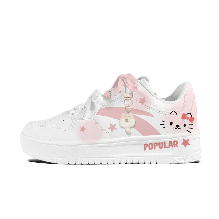 Anta Easy Textile, Synthetic Leather Slip Resistant Abrasion Resistant Low top Skateboard Shoes Women's
